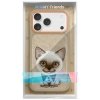Etui Nimmy Big Eyed Pet 2.0 Cat do       iPhone 17 Pro Max beżowy